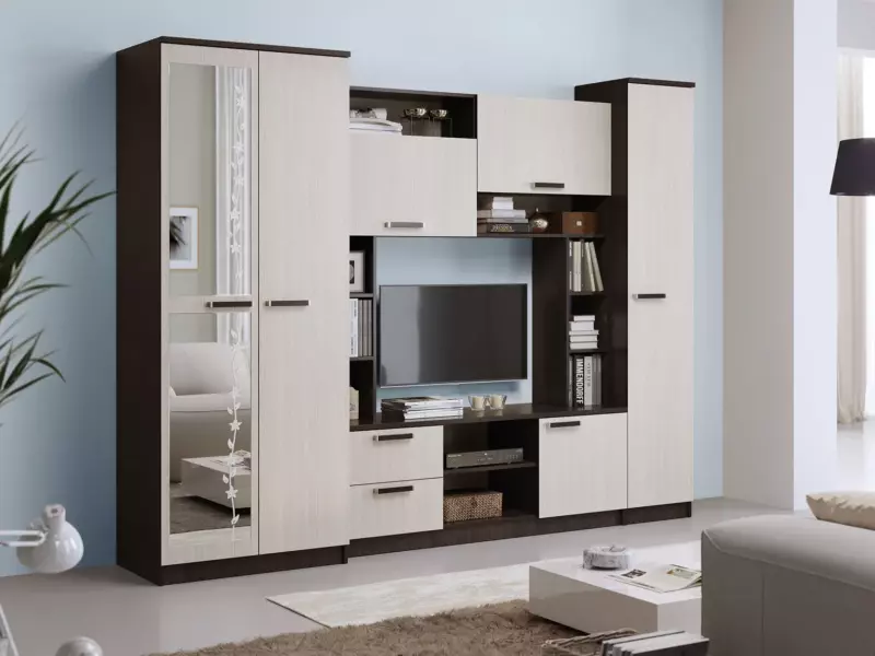 Гостиные и стенки из ЛДСП